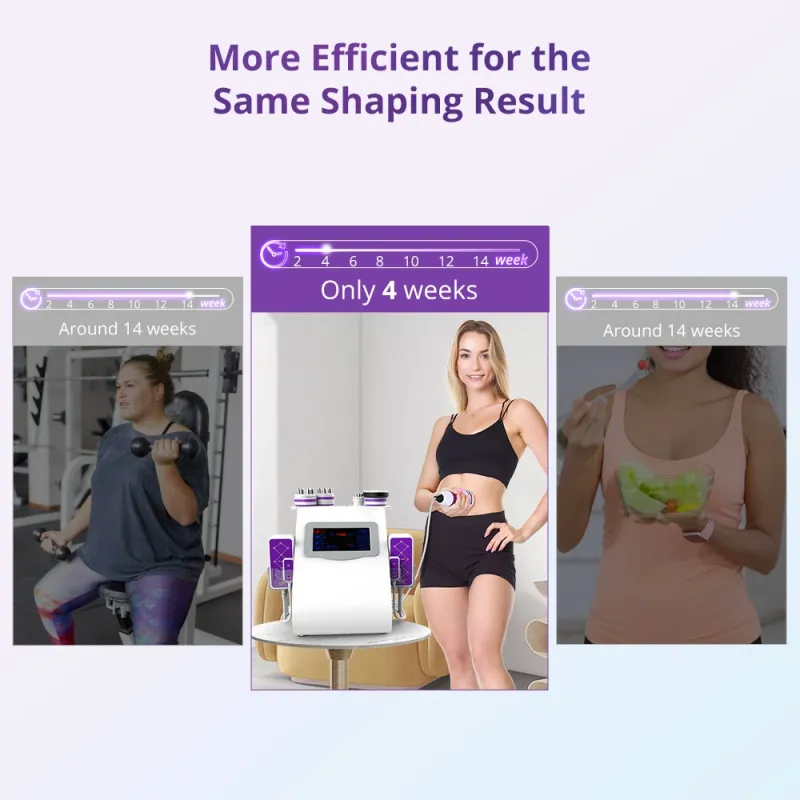 Best Ultrasonic Cavitation for Home Use-Unoisetion 6 in 1